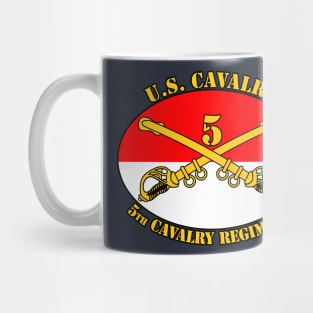 5th Cavalry Regiment Mug